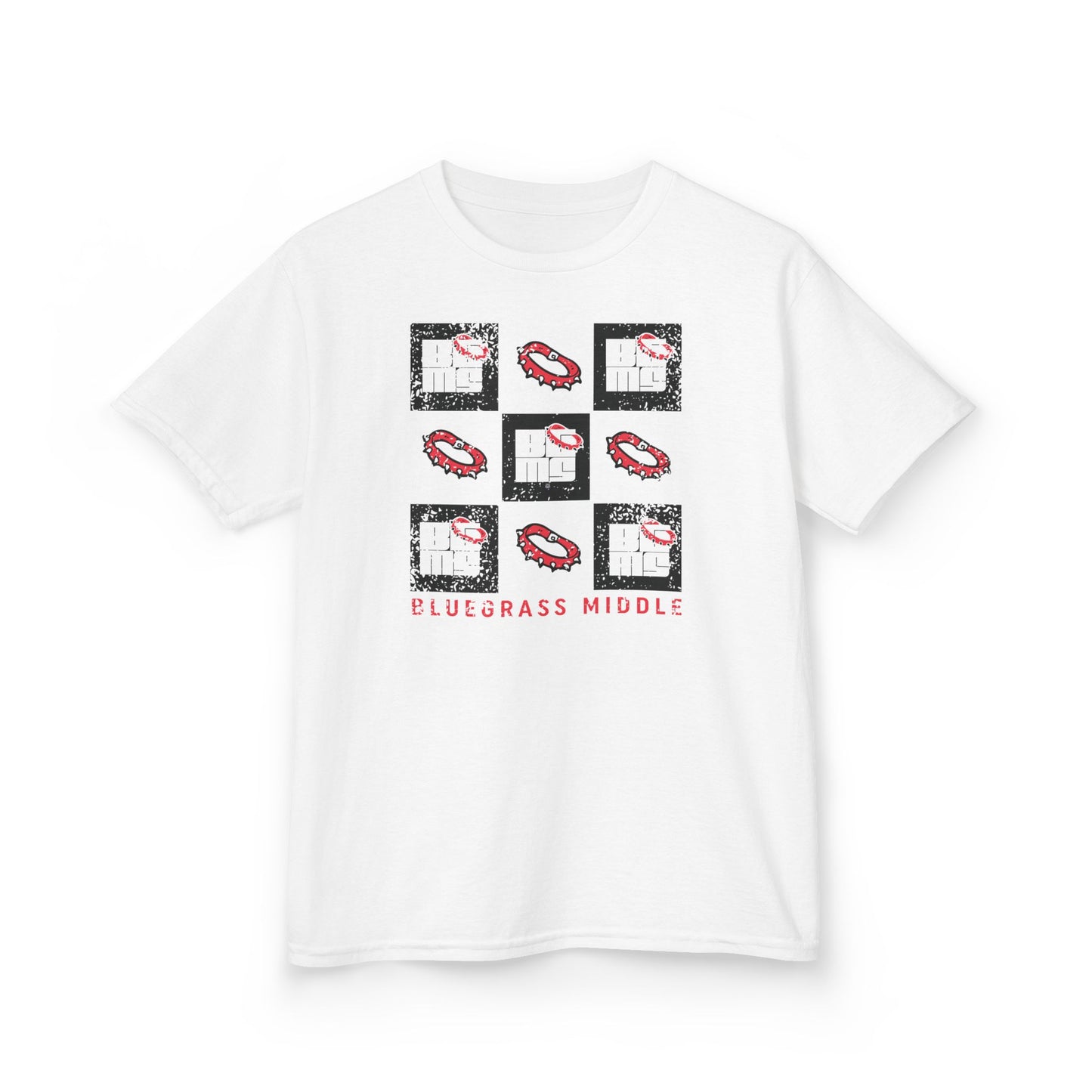 BGMS Spirit Grid | Spirit Wear Gildan 5000B (Youth Tee) | Bulldogs School Apparel | Hardin County, Kentucky
