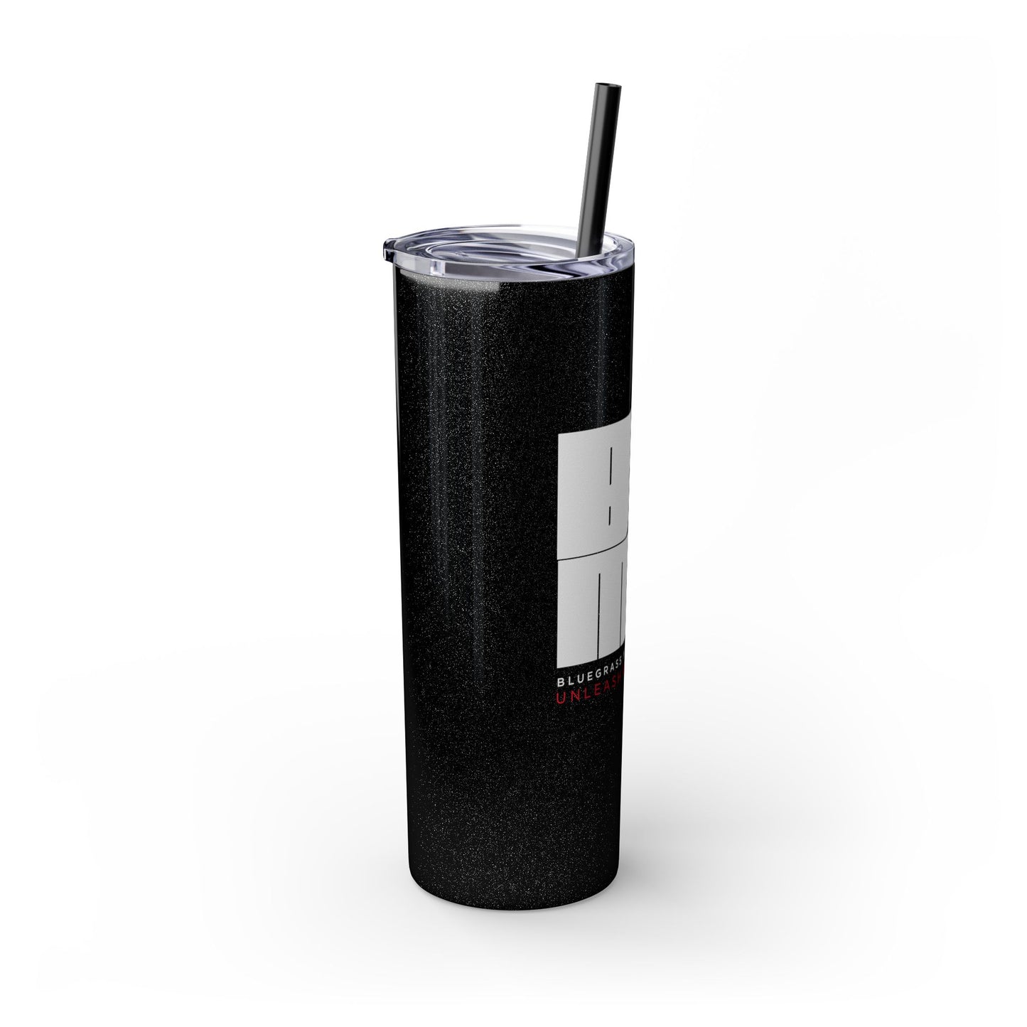 BGMS Unleashed | Bluegrass Middle School Skinny Tumbler with Matching Straw | School Spirit Drinkware | Elizabethtown Radcliff KY