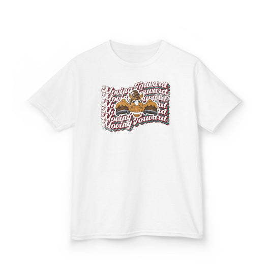BCPS.BES.MovingForward | Spirit Wear Gildan 5000B (Youth Tee) | Bullitt Co Bronco School Apparel | Bullitt County, Kentucky
