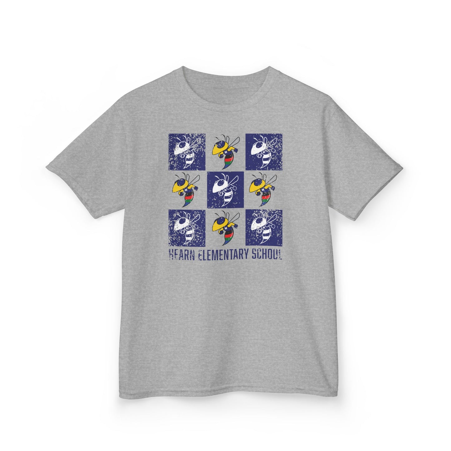 FCS.HES Spirit Grid | Spirit Wear Gildan 5000B (Youth Tee) | Franklin Co Hornets School Apparel | Franklin County, Kentucky