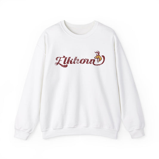 FCS: EMS Vintage Elkhorn | Spirit Wear | School Pride Gildan 18000 Crewneck Sweatshirt Elk | Frankfort, KY School Apparel