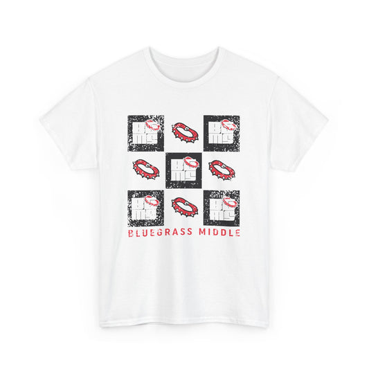 BGMS Spirit Grid | Spirit Wear Gildan 5000 Tee | Bulldogs School Apparel | Hardin County, Kentucky