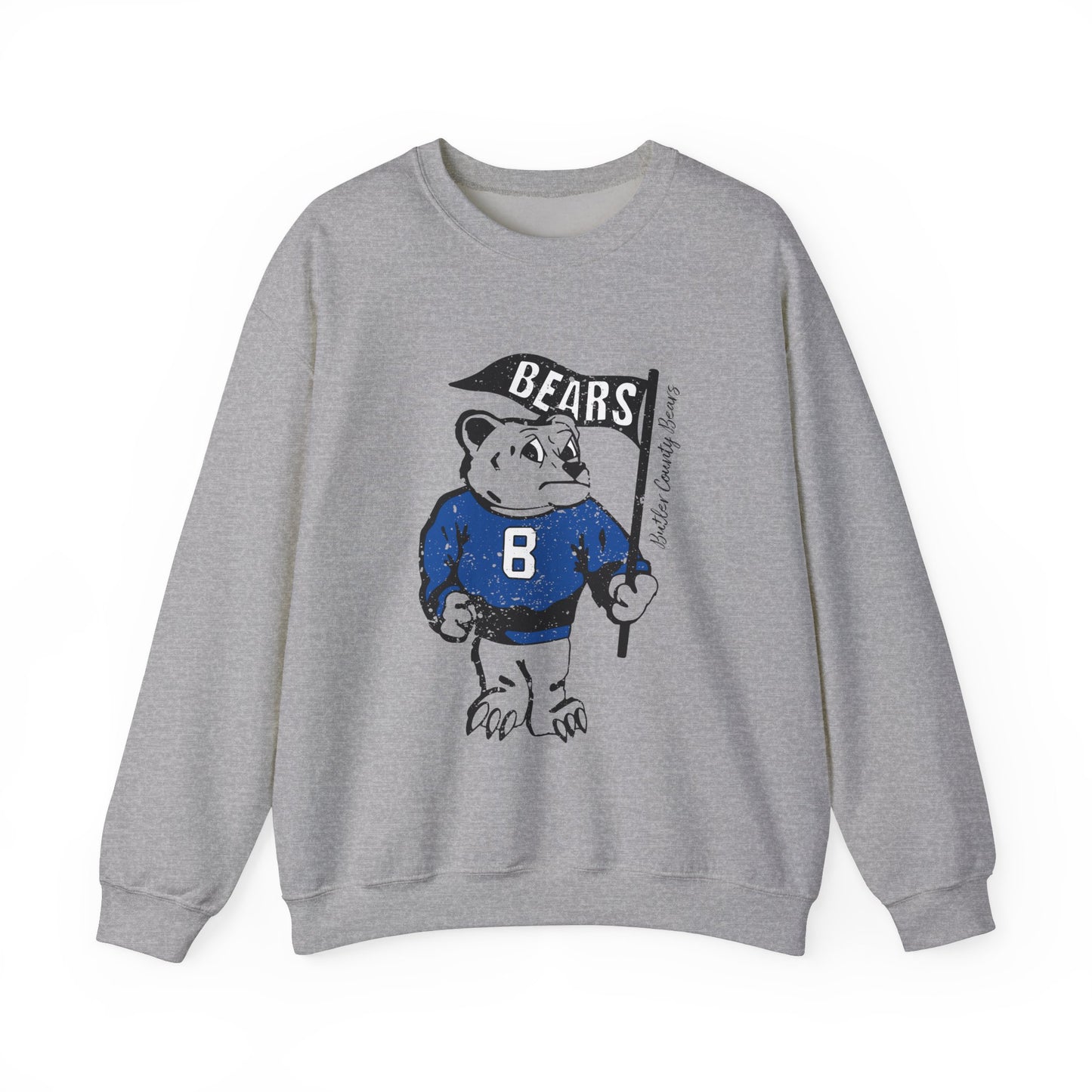 BCS Vintage Bears | Spirit Wear | School Pride Gildan 18000 Bears | Morgantown, KY School Apparel