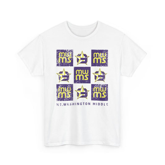 BCPS.MWMS Spirit Grid | Spirit Wear Gildan 5000 Tee | Bullitt Co Generals School Apparel | Bullitt County, Kentucky