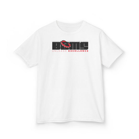 BGMS Long Form Logo | Spirit Wear Gildan 5000B (Youth Tee) | School Pride | Bluegrass Bulldogs | Hardin County, Kentucky
