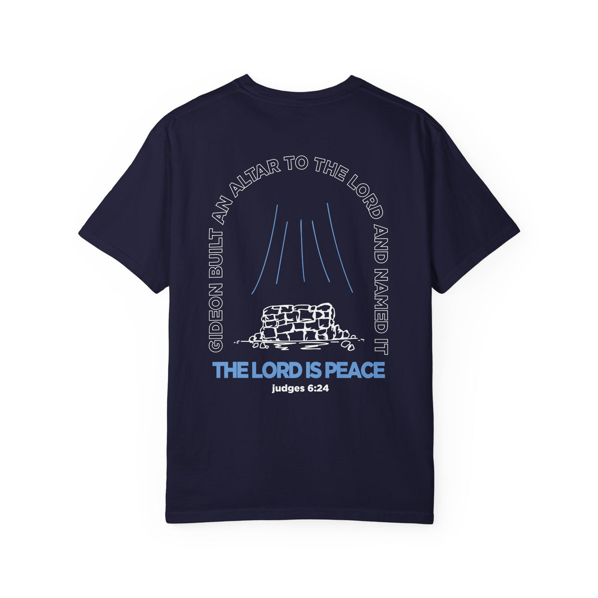The Lord is Peace Comfort Colors 1717 Tee