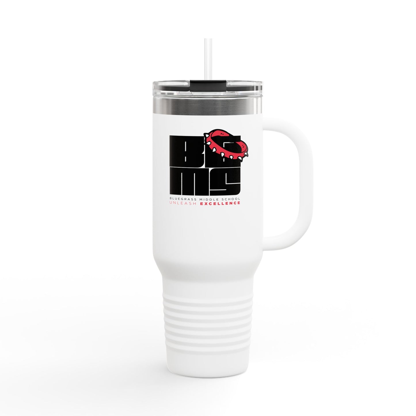 BGMS Unleashed | Bluegrass Middle School 40oz Polar Camel Mug | School Spirit Drinkware | Insulated Tumbler | Elizabethtown Radcliff KY