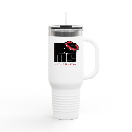 BGMS Unleashed | Bluegrass Middle School 40oz Polar Camel Mug | School Spirit Drinkware | Insulated Tumbler | Elizabethtown Radcliff KY
