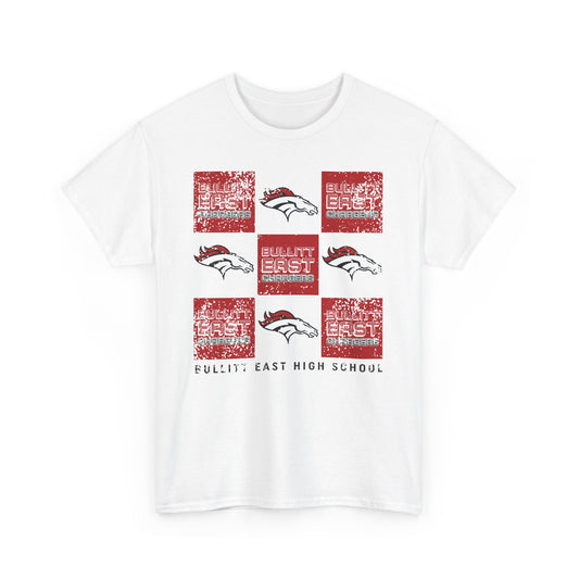 BCPS.BEHS Spirit Grid | Spirit Wear | School Pride Gildan 5000 Tee | Bullitt East Chargers | Bullitt County, Kentucky