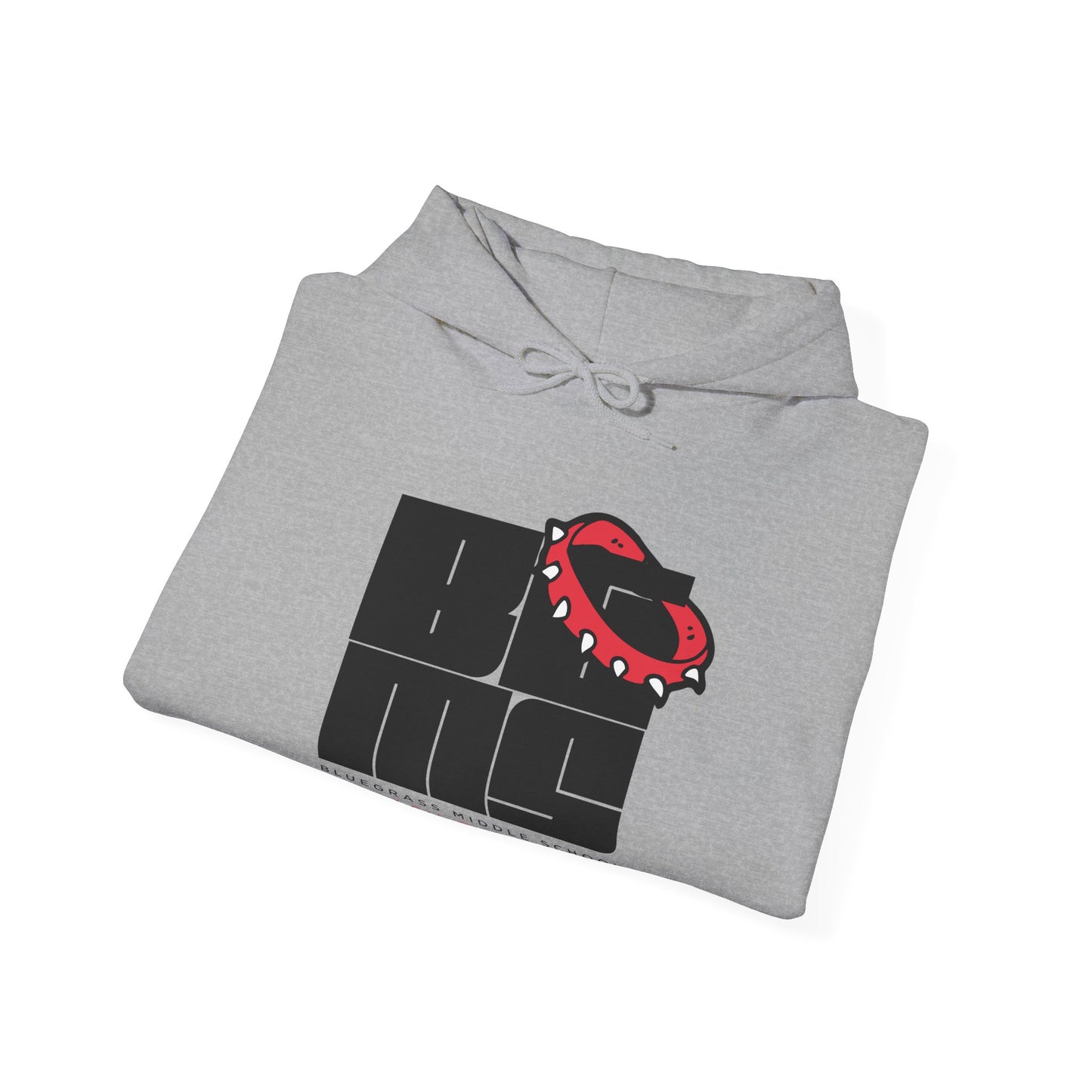 BGMS: Unleashed  | Gildan 18500 Unisex Spirit Wear  | Bluegrass Middle School Hoodie | School Pride Apparel | Radcliff & Elizabethtown KY