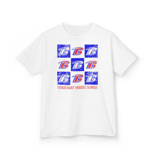 FCS.BMS Spirit Grid | Spirit Wear Gildan 5000B (Youth Tee) | Franklin Co Braves School Apparel | Franklin County, Kentucky