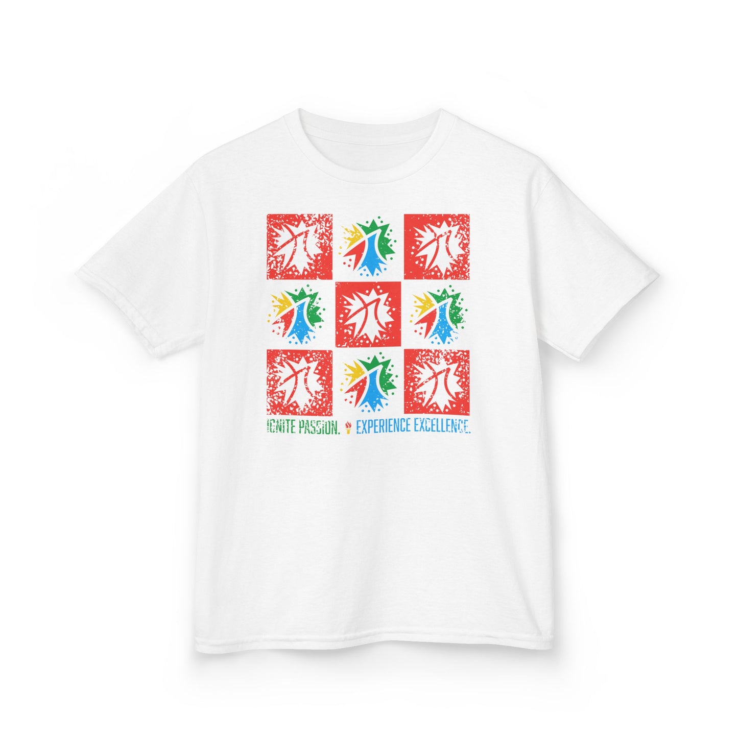 OCS.Arts Center Spirit Grid | Spirit Wear Gildan 5000B (Youth Tee) | Oldham Co School Apparel | Oldham County, Kentucky