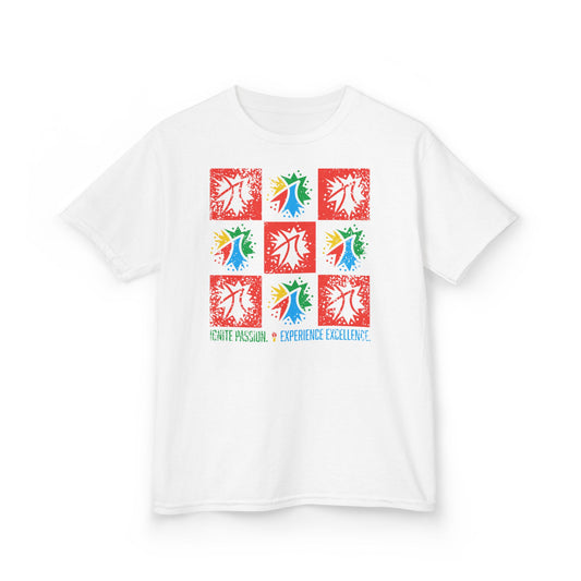 OCS.Arts Center Spirit Grid | Spirit Wear Gildan 5000B (Youth Tee) | Oldham Co School Apparel | Oldham County, Kentucky