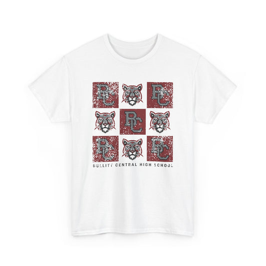 BCPS.BCHS Spirit Grid | Spirit Wear | School Pride Gildan 5000 Tee | Bullitt Central Cougars | Bullitt County, Kentucky