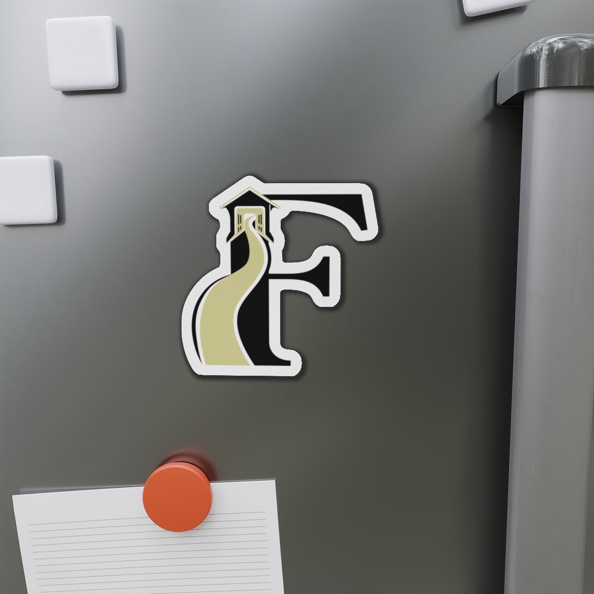 Fleming County Schools - Logo - 4"x4" Die-Cut Magnets