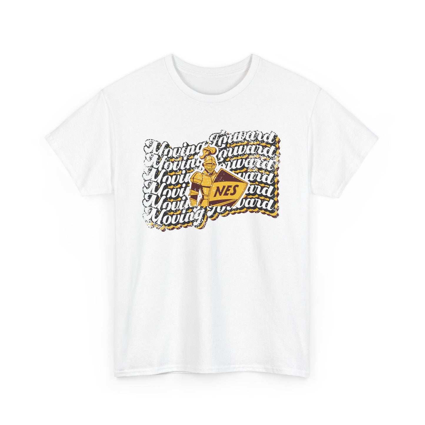 BCPS.NES.MovingForward | Spirit Wear Gildan 5000 Tee | Bullitt Co Knights School Apparel | Bullitt County, Kentucky