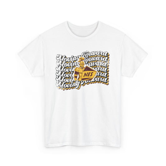 BCPS.NES.MovingForward | Spirit Wear Gildan 5000 Tee | Bullitt Co Knights School Apparel | Bullitt County, Kentucky
