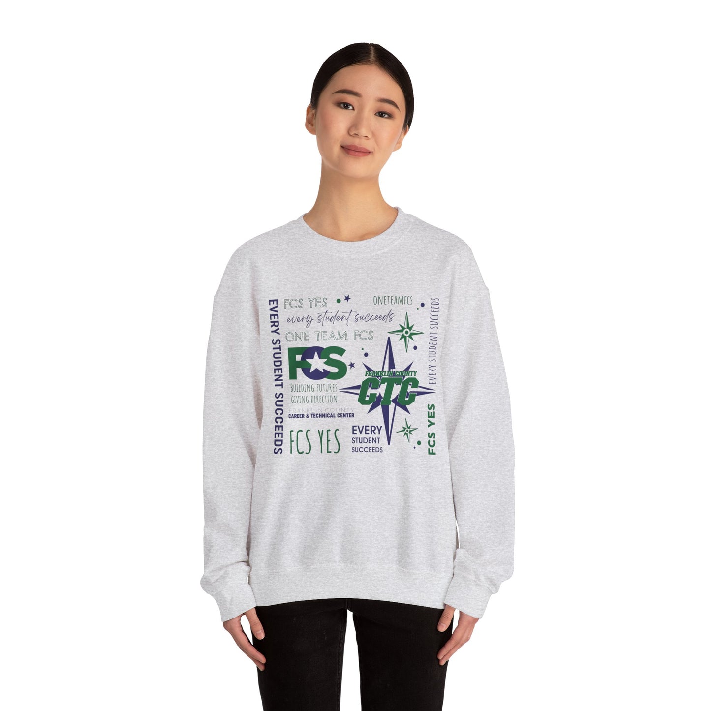 FCS.CTC Yes! | Spirit Wear | School Pride Gildan 18000 | Frankfort, KY School Apparel