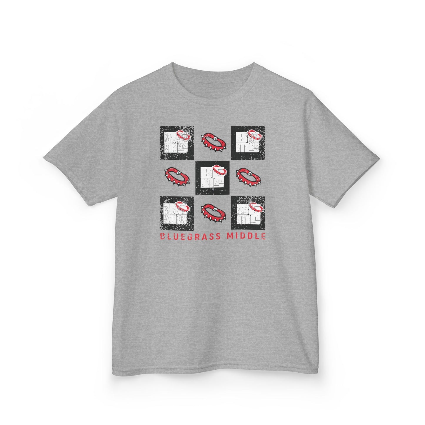 BGMS Spirit Grid | Spirit Wear Gildan 5000B (Youth Tee) | Bulldogs School Apparel | Hardin County, Kentucky