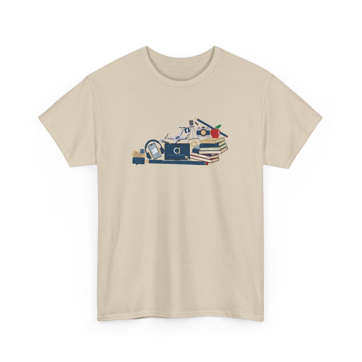 Alchemy Collaborative | KY Communications Graphic | Gildan 5000 Unisex Heavy Cotton Tee
