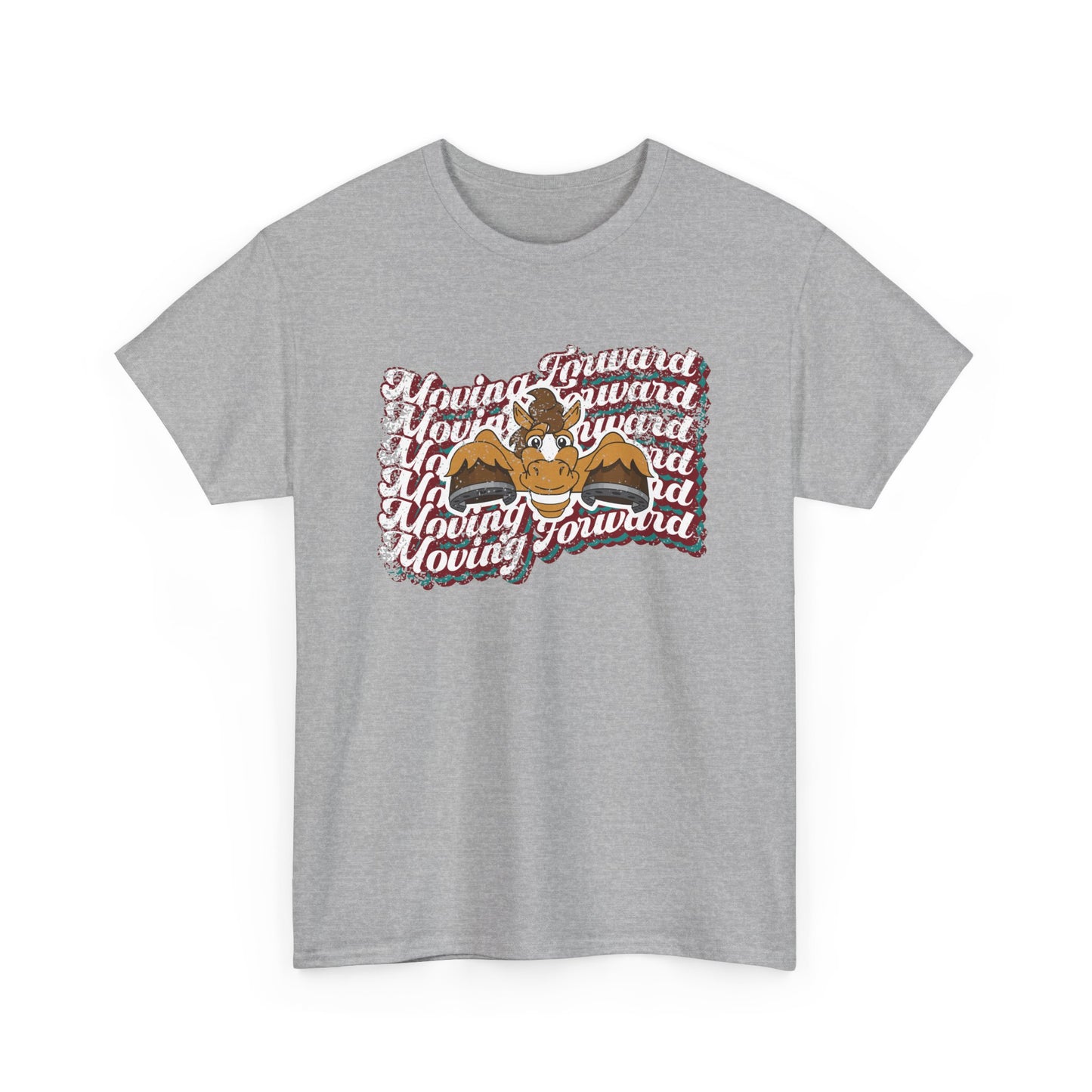 BCPS.BES.MovingForward | Spirit Wear Gildan 5000 Tee | Bullitt Co Bronco School Apparel | Bullitt County, Kentucky