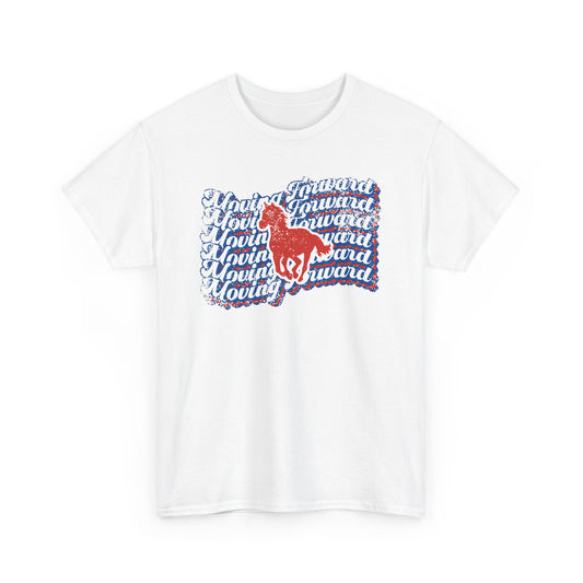 BCPS.OES.MovingForward | Spirit Wear Gildan 5000 Tee | Bullitt Co Mustang School Apparel | Bullitt County, Kentucky