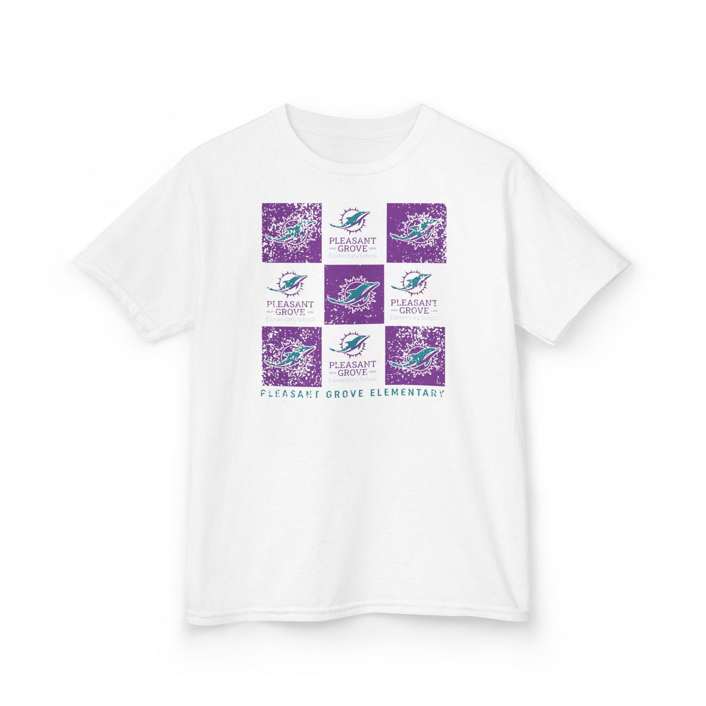 BCPS.PGES Spirit Grid | Spirit Wear Gildan 5000B (Youth Tee) | Bullitt Co Dolphins School Apparel | Bullitt County, Kentucky