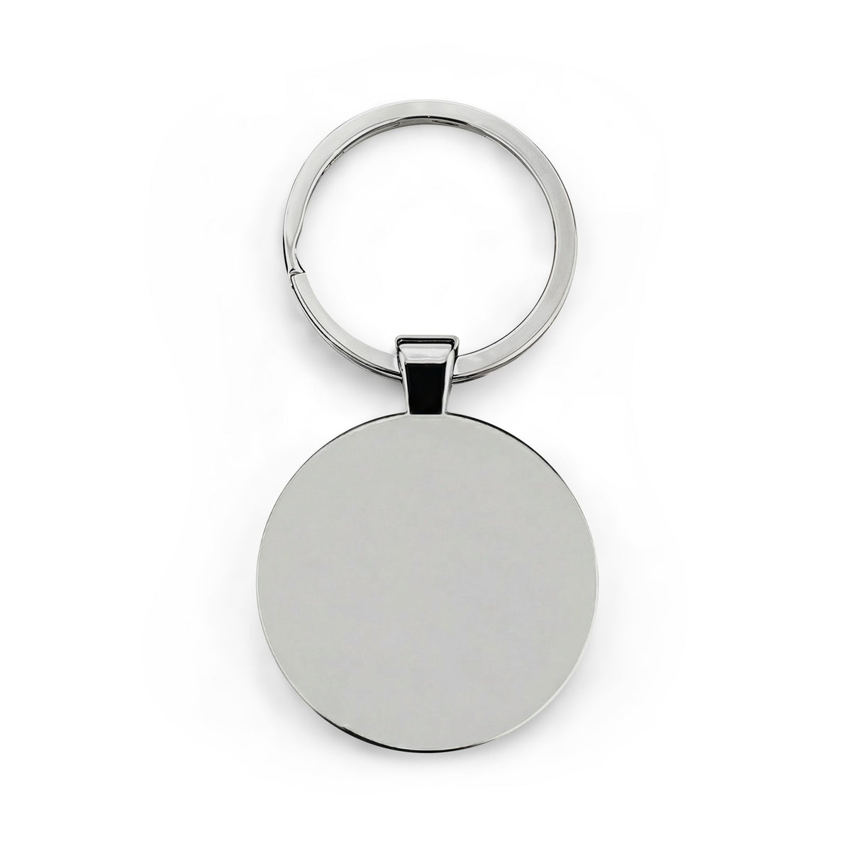 BPE ACCESSORIES Round Stainless Steel Keychain
