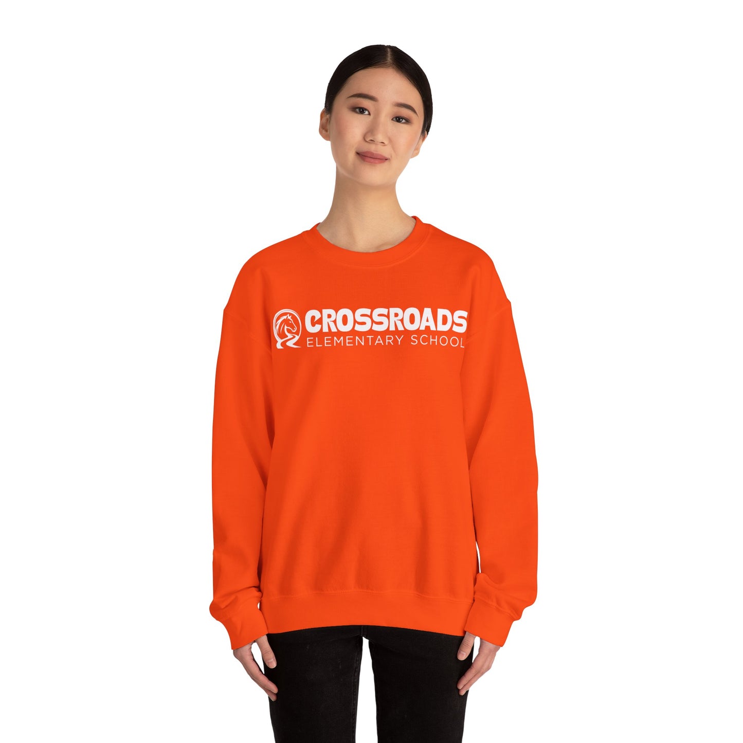 BCPS.CES Logo Gildan 18000 Crewneck Sweatshirt