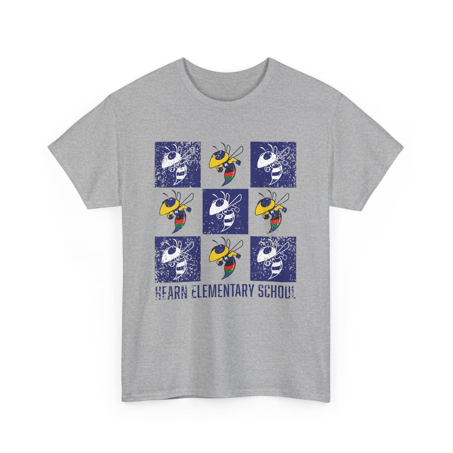 FCS.HES Spirit Grid | Spirit Wear Gildan 5000 Tee | Franklin Co Hornets School Apparel | Franklin County, Kentucky