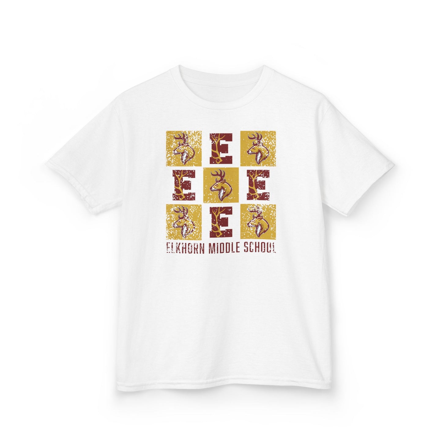 FCS.EMS Spirit Grid | Spirit Wear Gildan 5000B (Youth Tee) | Franklin Co Elks School Apparel | Franklin County, Kentucky