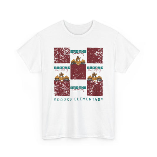 BCPS.BES Spirit Grid | Spirit Wear Gildan 5000 Tee | Bullitt Co Broncos School Apparel | Bullitt County, Kentucky