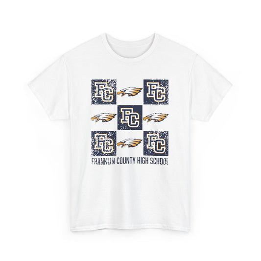 FCS.FCHS Spirit Grid | Spirit Wear Gildan 5000 Tee | Franklin Co Flyer School Apparel | Franklin County, Kentucky