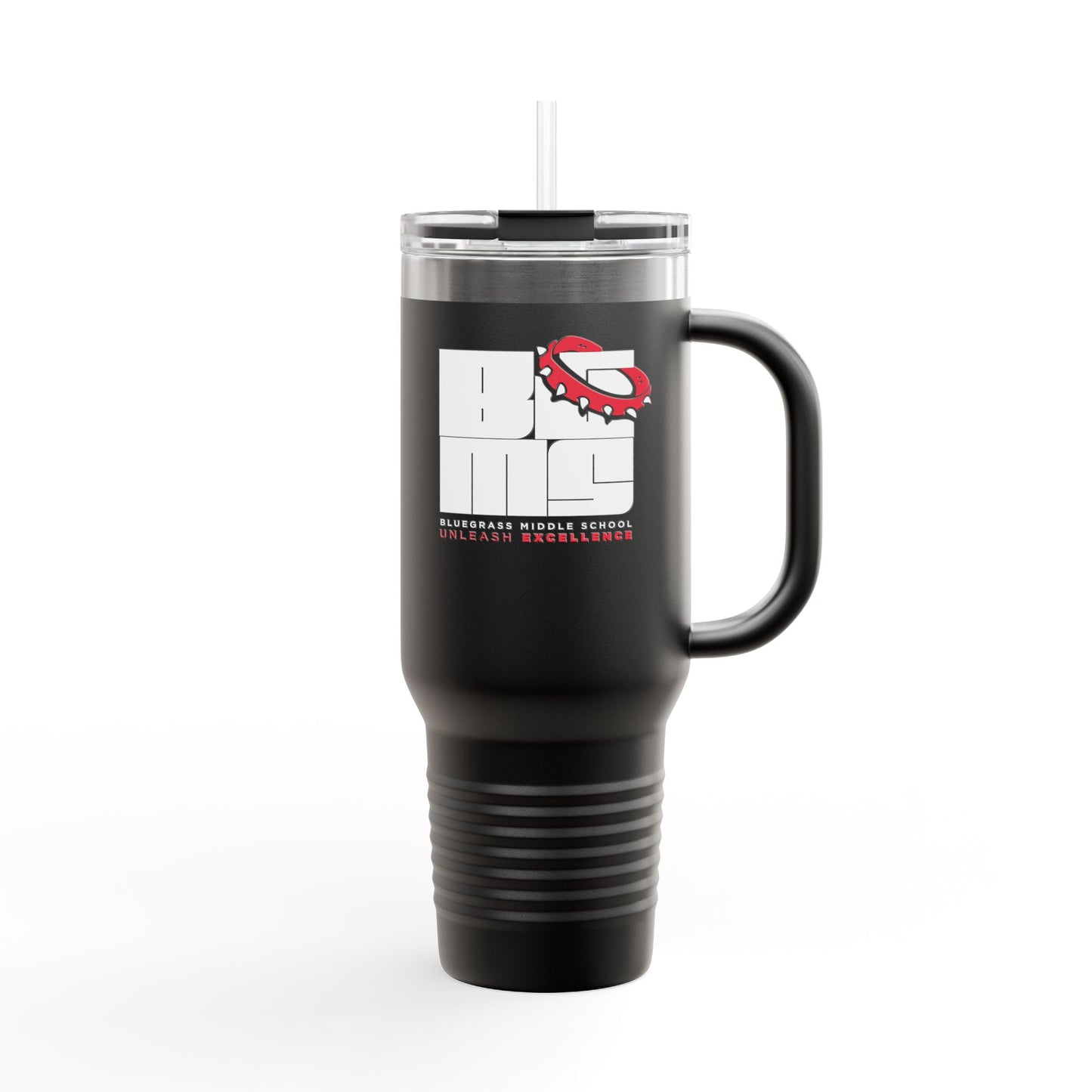 BGMS Unleashed | Bluegrass Middle School 40oz Polar Camel Mug | School Spirit Drinkware | Insulated Tumbler | Elizabethtown Radcliff KY