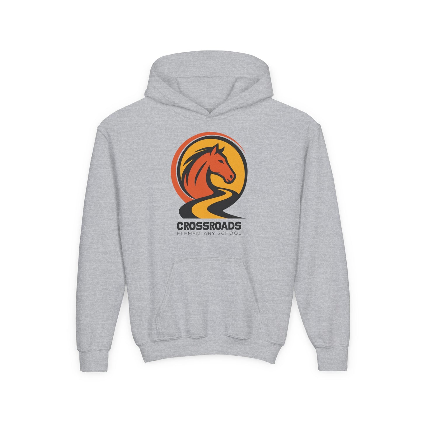BCPS. CES Logo Gildan 18500B Youth Hoodie