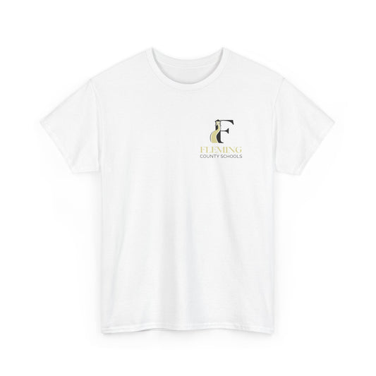 Fleming County Schools - Pocket Logo - Gildan 5000 Tee
