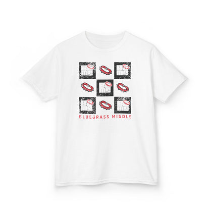 BGMS Spirit Grid | Spirit Wear Gildan 5000B (Youth Tee) | Bulldogs School Apparel | Hardin County, Kentucky