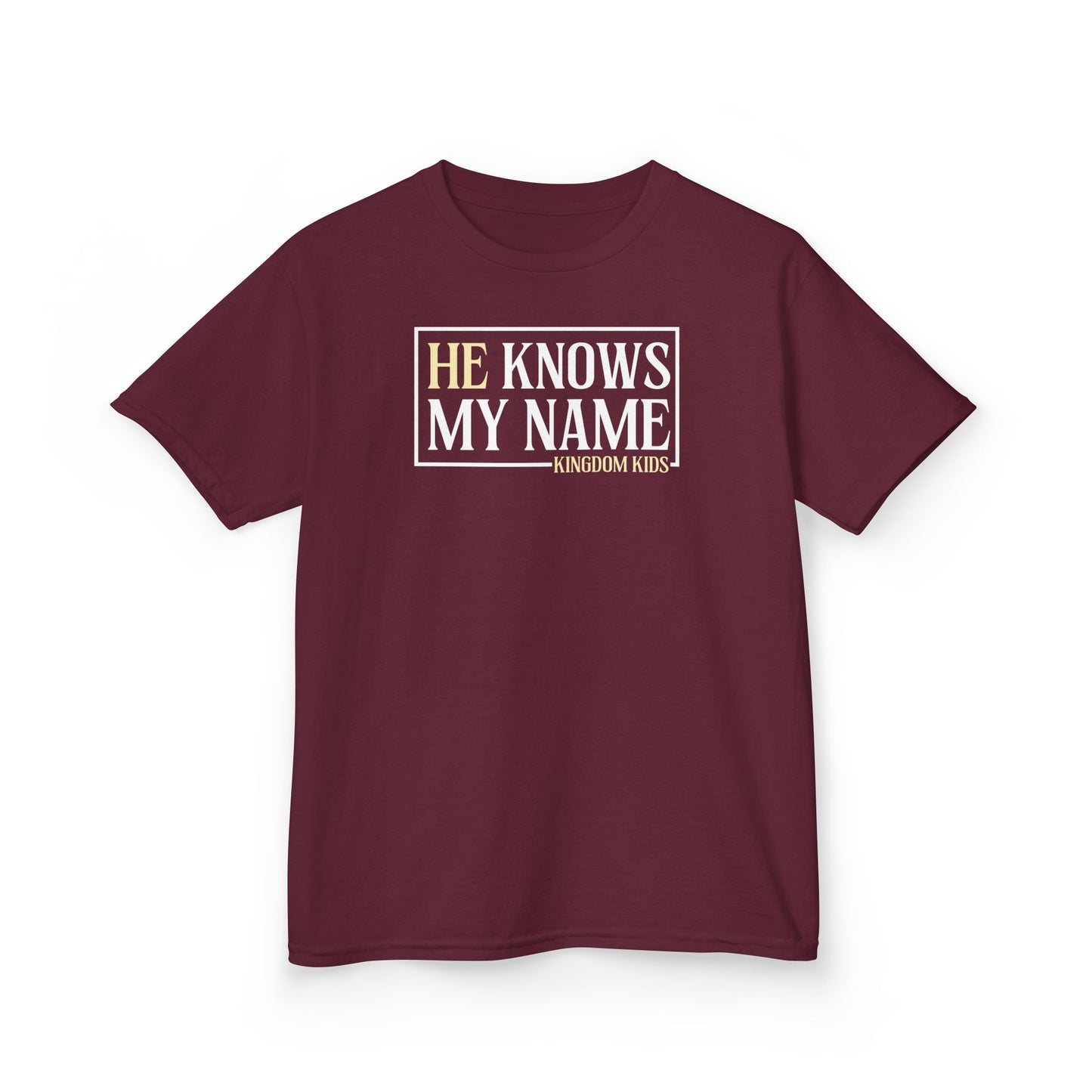 KK FUNDRAISER He Knows My Name YOUTH TEE
