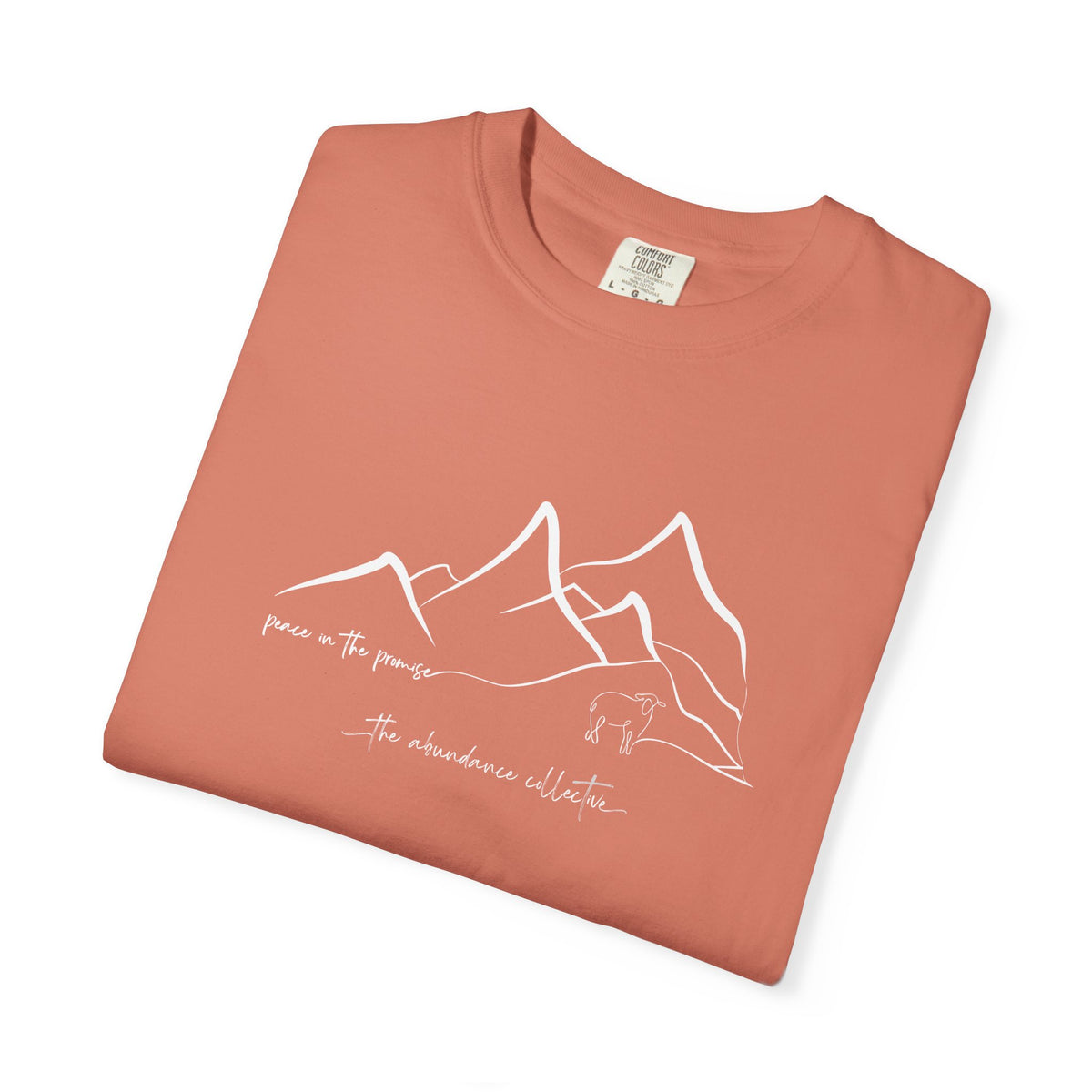 Peace in the Promise: Abraham.Comfort Colors 1717 Tee