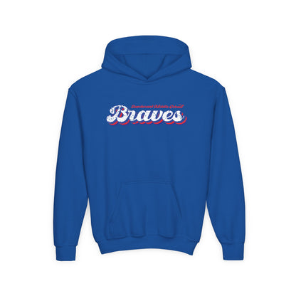FCS.BMS Bondurant Braves | Spirit Wear | School Pride Gildan 18500B Youth Hoodie Braves | Frankfort, KY School Apparel