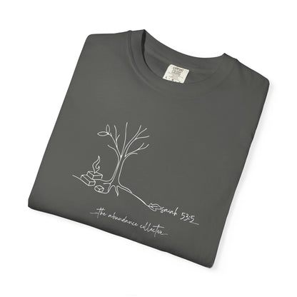 Peace in the Punishment: By His Wounds.Comfort Colors 1717 Tee