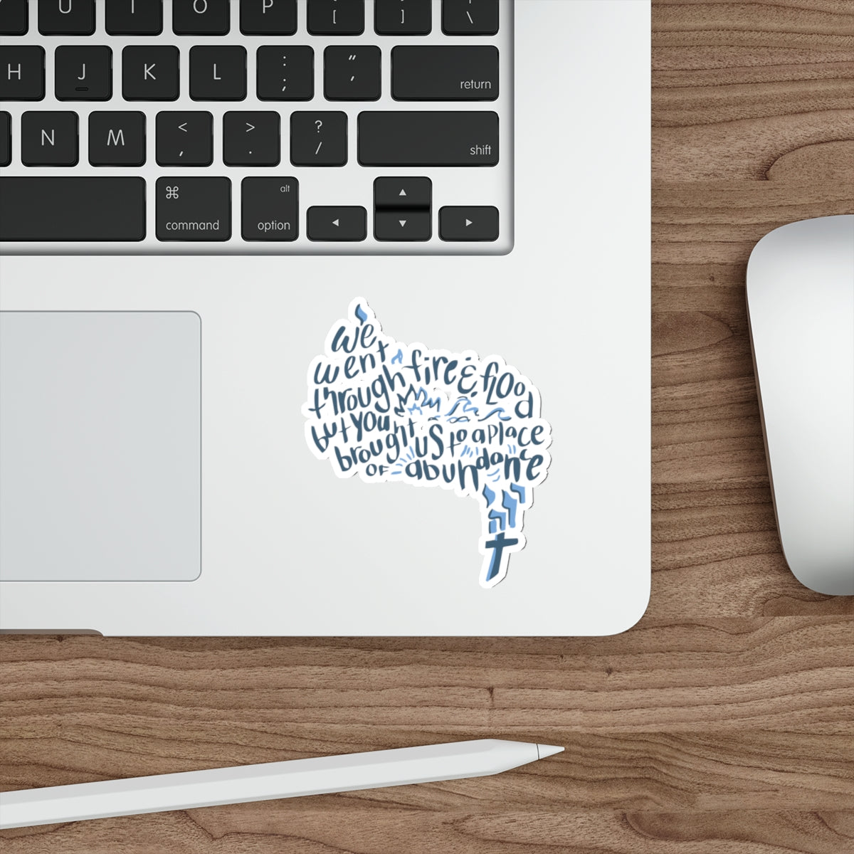 Fire + Flood Die-Cut Stickers