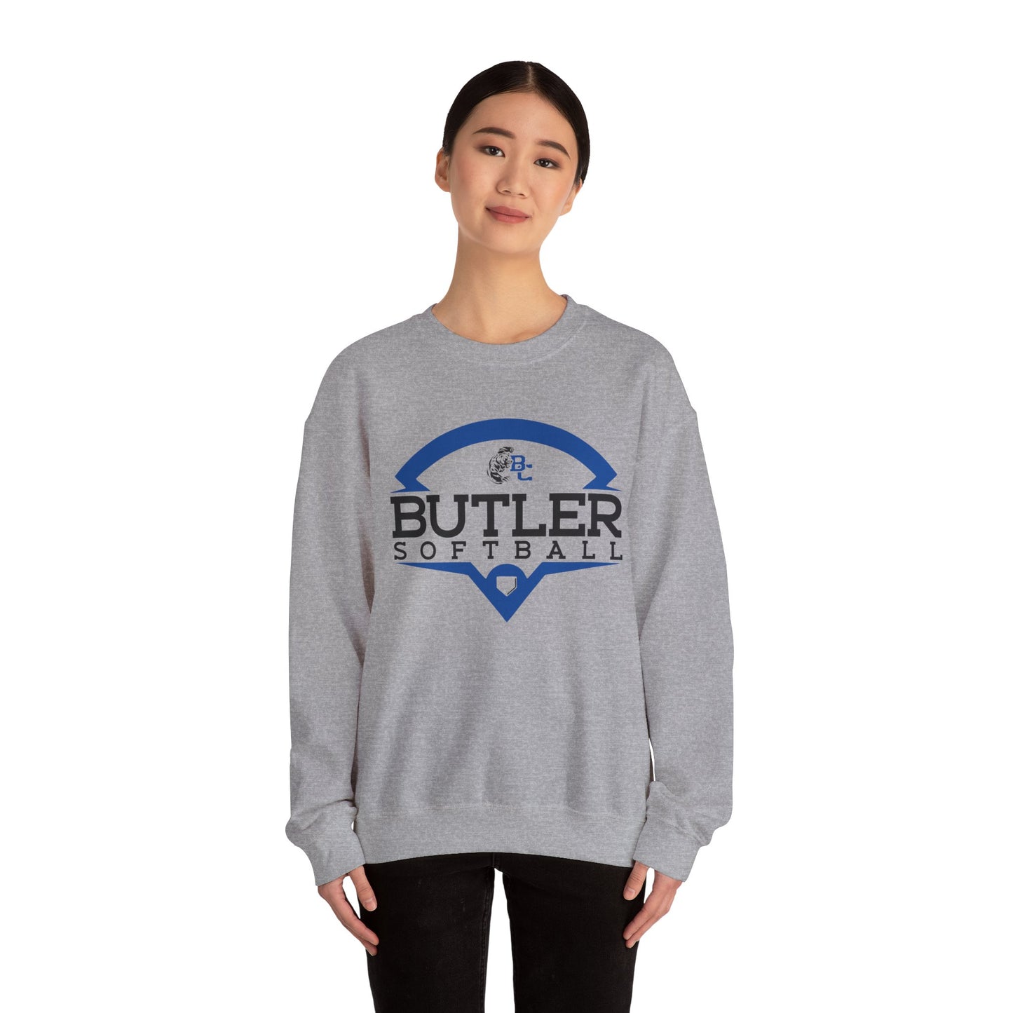 BUTLER SOFTBALL.Unisex Heavy Blend™ Crewneck Sweatshirt