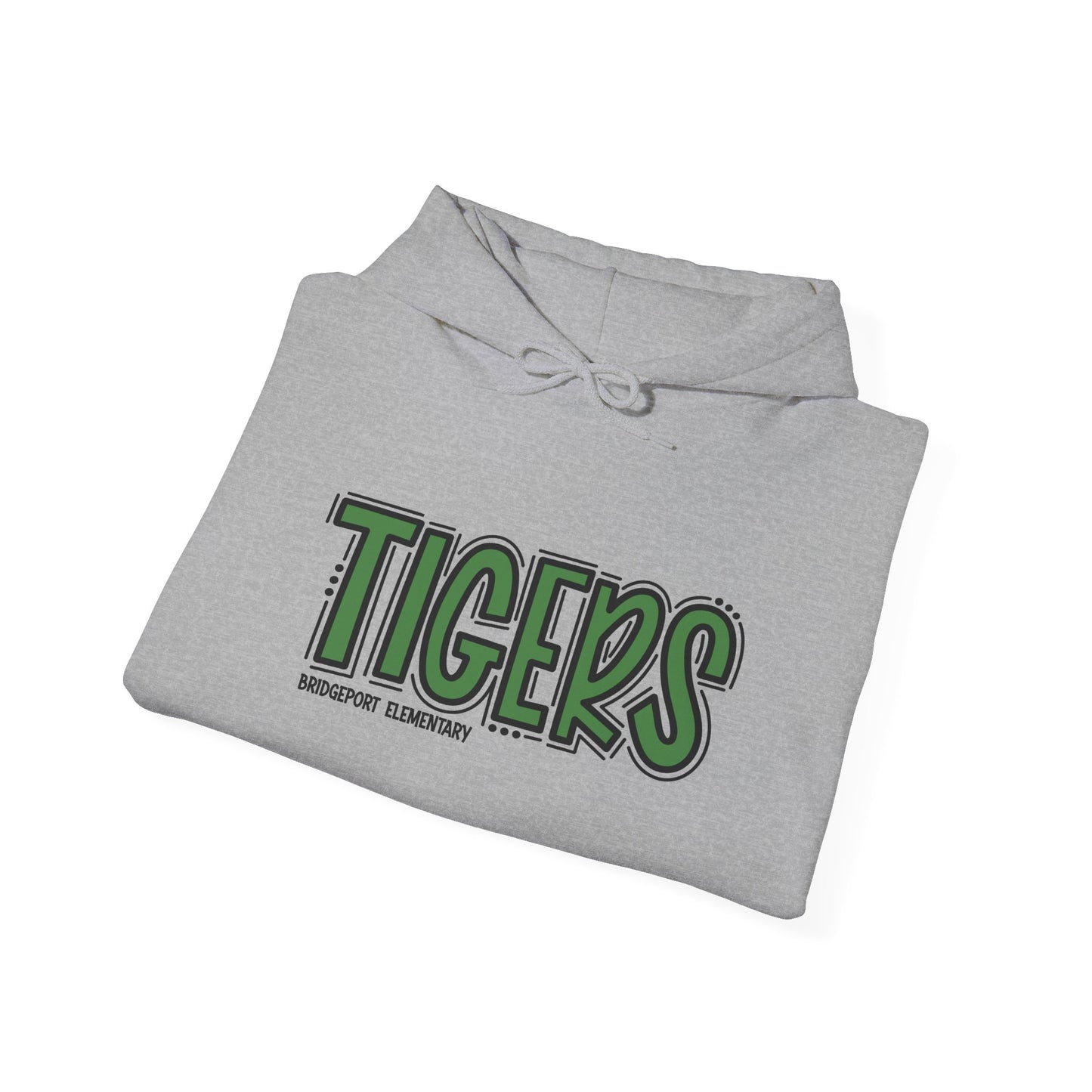 BPE ADULT Unisex Heavy Blend™ Hooded Tigers Sweatshirt