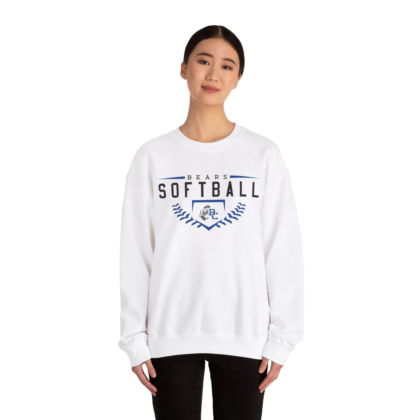 BEARS SOFTBALL.Unisex Heavy Blend™ Crewneck Sweatshirt