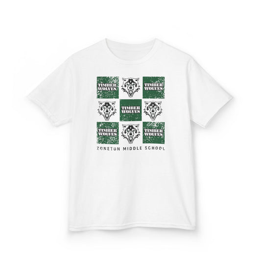 BCPS.ZMS Spirit Grid | Spirit Wear Gildan 5000B (Youth Tee) | Bullitt Co Timberwolf School Apparel | Bullitt County, Kentucky