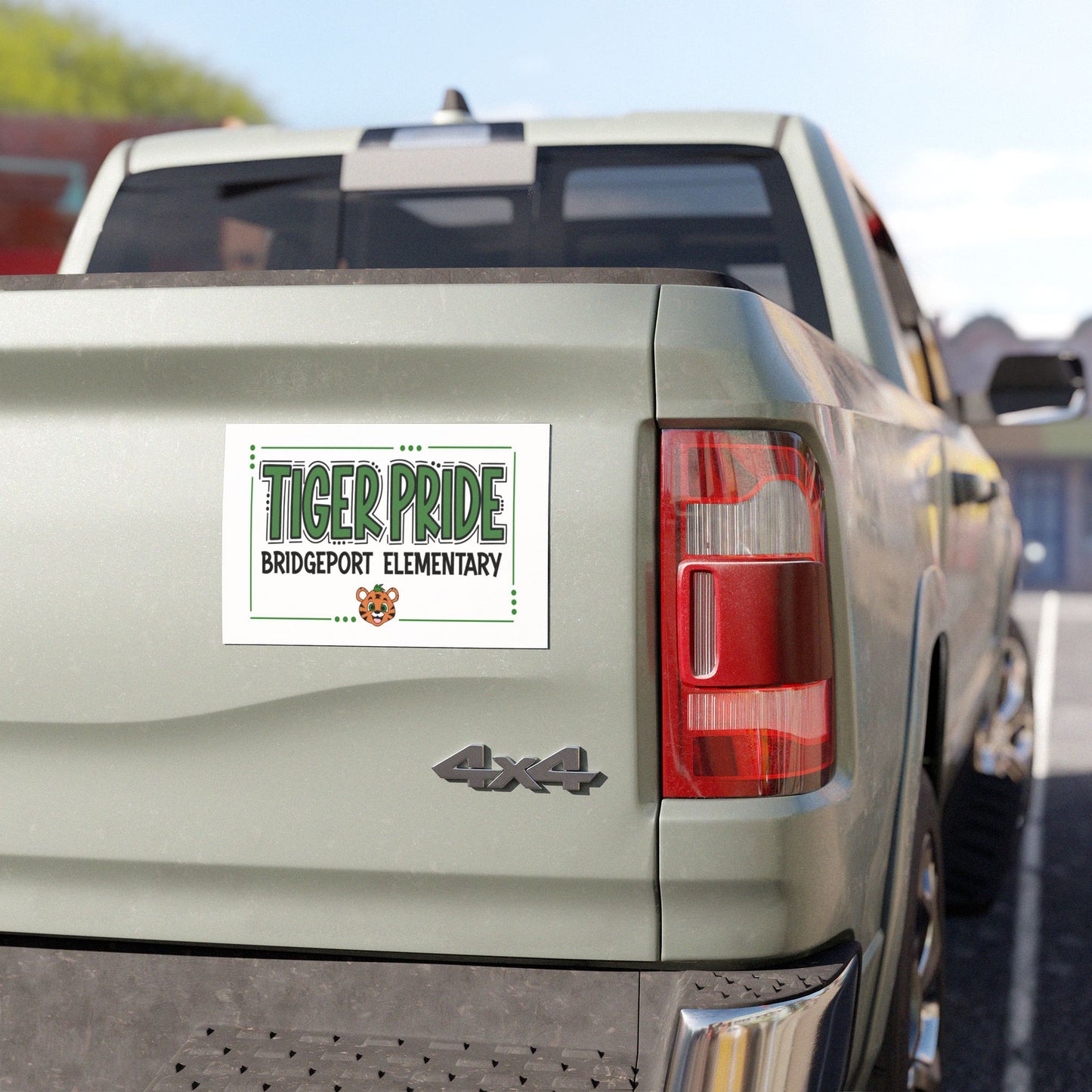 BPE Tiger Pride Car Magnet