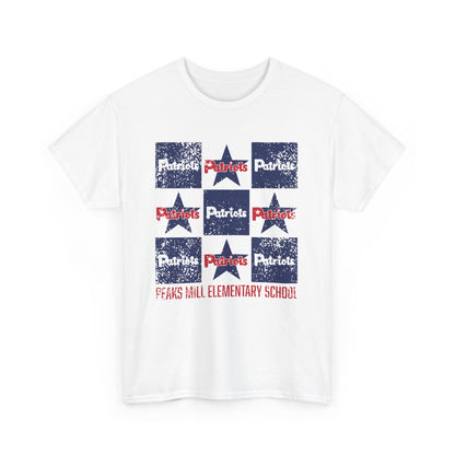 FCS.PME Spirit Grid | Spirit Wear Gildan 5000 Tee | Franklin Co Patriots School Apparel | Franklin County, Kentucky