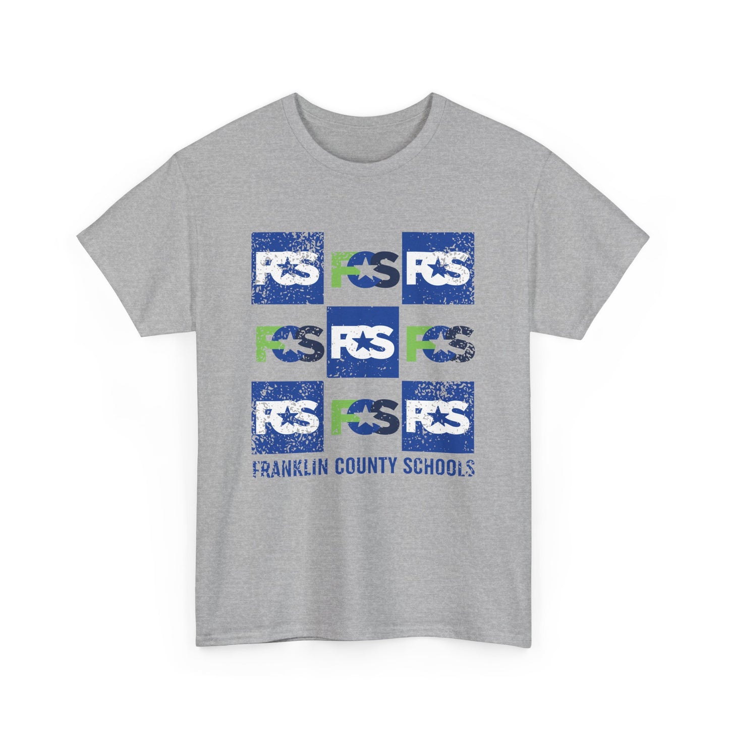 FCS.Spirit Grid.District.Spirit Wear Gildan 5000 Tee | Franklin Co School Apparel | Franklin County, Kentucky