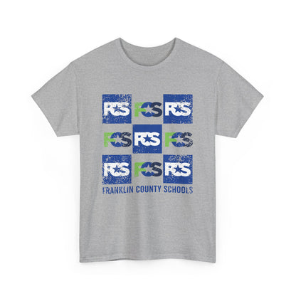 FCS.Spirit Grid.District.Spirit Wear Gildan 5000 Tee | Franklin Co School Apparel | Franklin County, Kentucky